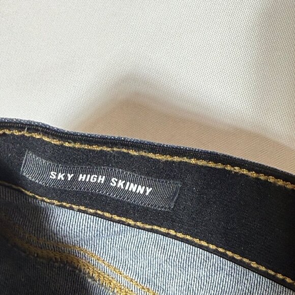 Torrid Premium Sky High Skinny Jeans Size 16R Medium Wash Stretch Denim Womens - Picture 2 of 9